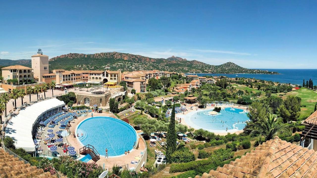 Agay Cap Esterel, Le Village Belvedere T2 Climatise Rez-De-Jardin, Vue Mer, Piscine Et Parking Inclus Saint-Raphael  Luaran gambar